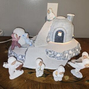 Winter Wonderland Igloo Holiday Decoration